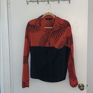 Manaola long sleeve button up shirt